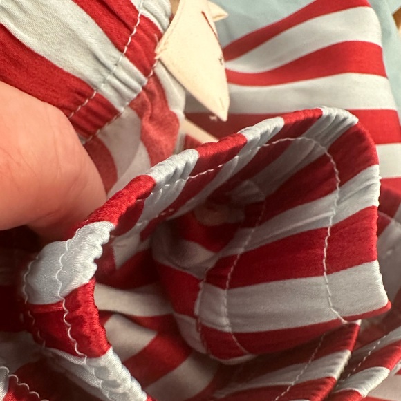 Anthropologie Silky Striped Pajama Shorts - Picture 4 of 10